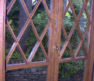 A reproduction garrison type window.